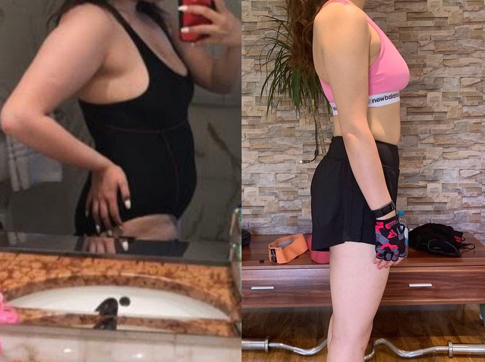 Hannah's transformation, side view