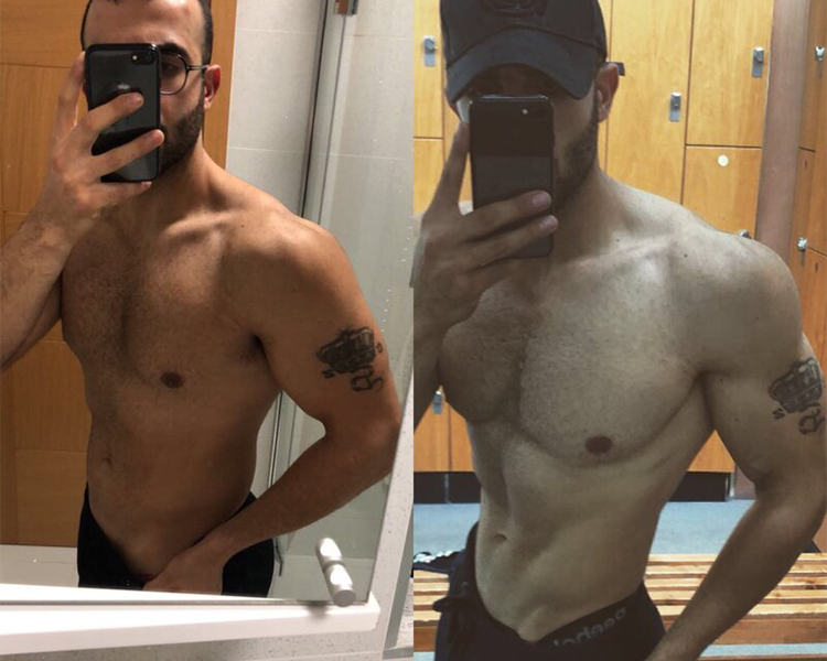 Client transformation – Conte Health & Fitness