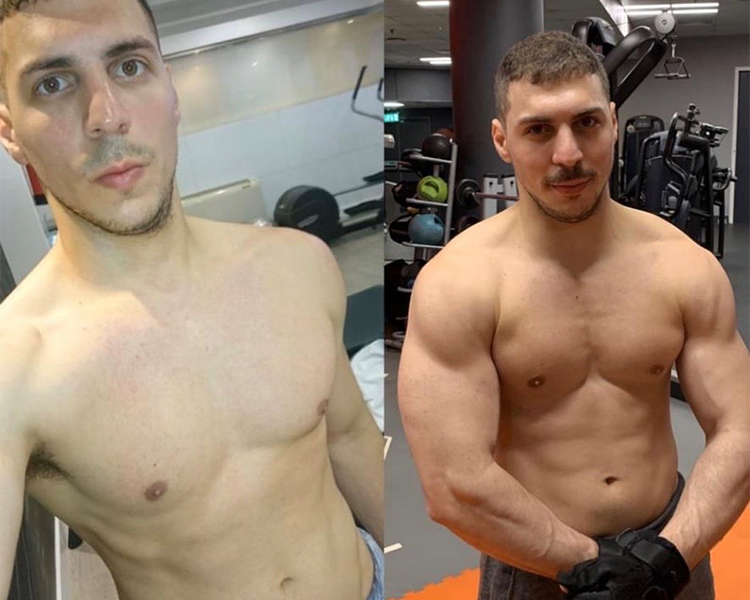 Client transformation – Conte Health & Fitness