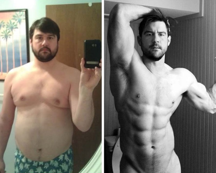 Client transformation – Conte Health & Fitness