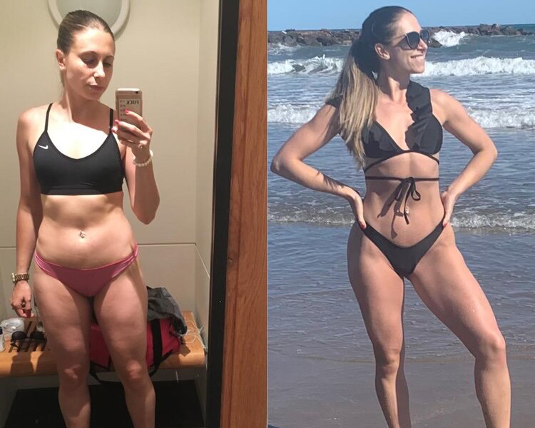 Client transformation – Conte Health & Fitness